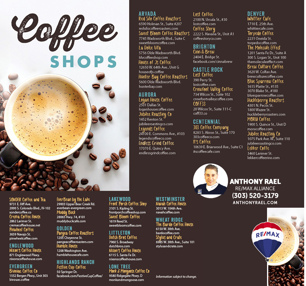 Coffee Shops - Coffee House - Cafes in Denver Colorado